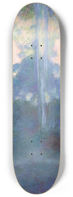 Claude Monet - Matine sur la Seine 8.25 inch art skate deck