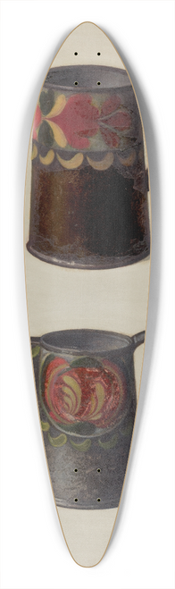 Max Soltmann - Tin Cup and Pitcher 39.3 inch art pintail longboard deck