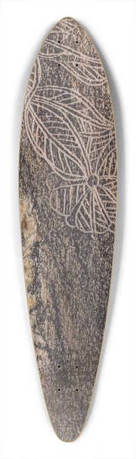 Melita Hofmann - Shoe 39.3 inch art pintail longboard deck