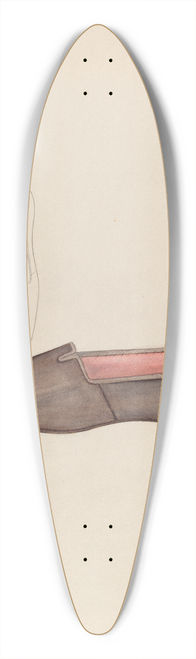 Melita Hofmann - Slipper 39.3 inch art pintail longboard deck