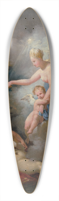 Merry-Joseph Blondel - Venus Healing Aeneas 39.3 inch art pintail longboard deck