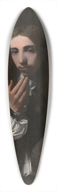 Michael Sweerts - Portrait of Joseph Deutz 39.3 inch art pintail longboard deck
