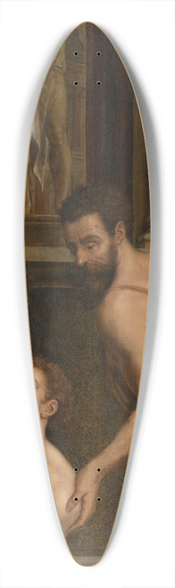Michiel Coxie - The Martyrdom of Saint George 39.3 inch art pintail longboard deck