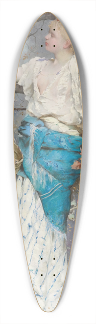 mile-Auguste Pinchart - Autumn Fantasy 39.3 inch art pintail longboard deck