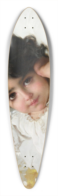 mile Munier - Portrait Of Marie-Louise 39.3 inch art pintail longboard deck