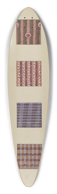 Millia Davenport - Printed Cottons 39.3 inch art pintail longboard deck