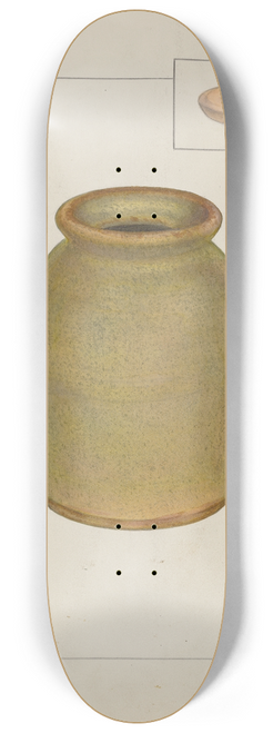 Clyde L. Cheney - Preserve Jar 8.25 inch art skate deck