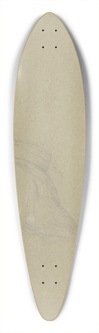 Moritz von Schwind - Zwei Kpfe zum Sngerkrieg 39.3 inch art pintail longboard deck