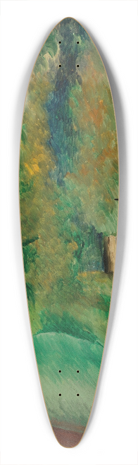 Mose Kisling - Ville-dAvray 39.3 inch art pintail longboard deck