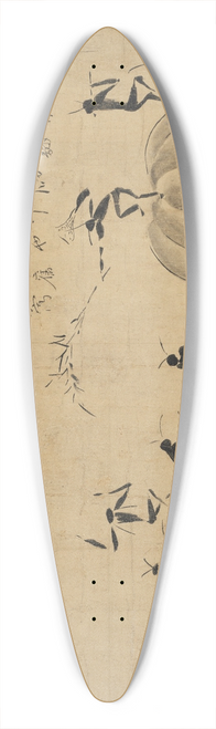Motsurin Jt - Festival of Insects 39.3 inch art pintail longboard deck