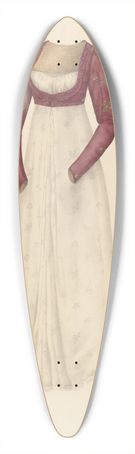 Nancy Crimi - Spencer 39.3 inch art pintail longboard deck
