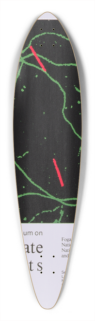 National Institutes of Health - International Symposium on Intermediate Filaments 39.3 inch art pintail longboard deck