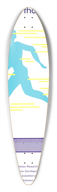 National Institutes of Health - Prosthetic orthotic research for the twenty-first century 39.3 inch art pintail longboard deck