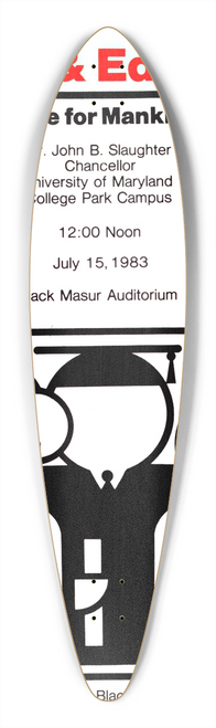 National Institutes of Health - Science and education; hope for mankind 39.3 inch art pintail longboard deck