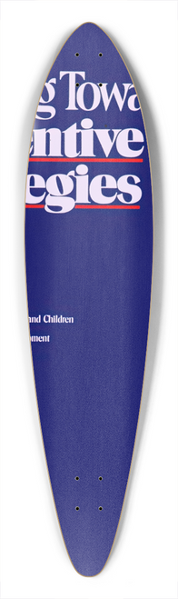 National Institutes of Health - SIDS; working together toward preventive strategies 39.3 inch art pintail longboard deck