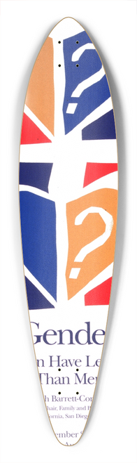 National Institutes of Health - The gender gap 39.3 inch art pintail longboard deck