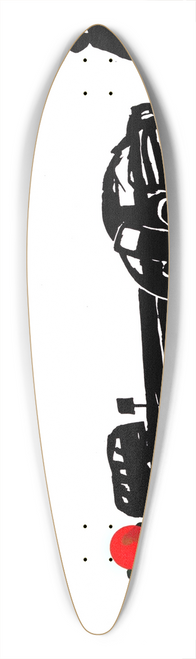National Institutes of Health - The National Head and Spinal Cord Injury Survey 39.3 inch art pintail longboard deck