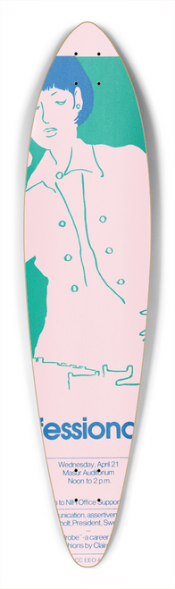 National Institutes of Health - The professional image II 39.3 inch art pintail longboard deck