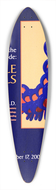 National Institutes of Health - Translating the code; a tale of tails 39.3 inch art pintail longboard deck