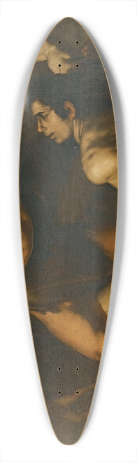 Neapolitan School - Cain And Abel 39.3 inch art pintail longboard deck