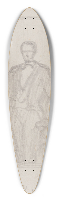 Nicaise De Keyser - Baron Jean Osy 39.3 inch art pintail longboard deck