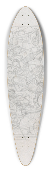 Nicaise De Keyser - Henry IV and the Spanish Ambassador 39.3 inch art pintail longboard deck