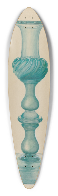 Nicholas Amantea - Candlestick 39.3 inch art pintail longboard deck