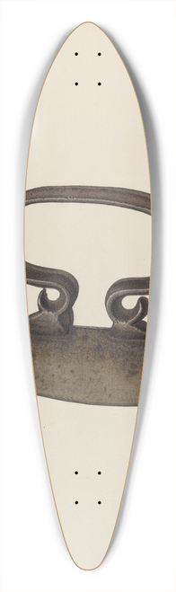 Nicholas Amantea - Chopping Knife 39.3 inch art pintail longboard deck