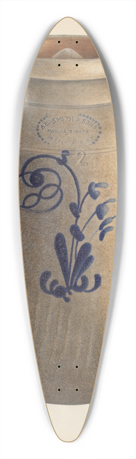 Nicholas Amantea - Cookie Jar with Cover 39.3 inch art pintail longboard deck