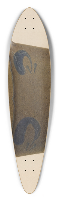 Nicholas Amantea - Crock 39.3 inch art pintail longboard deck