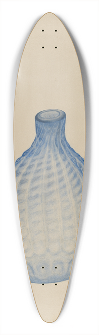Nicholas Amantea - Flask 39.3 inch art pintail longboard deck