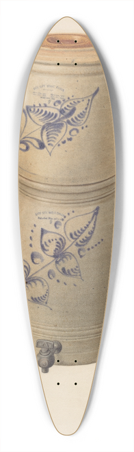 Nicholas Amantea - Water Filter and Cooler 39.3 inch art pintail longboard deck