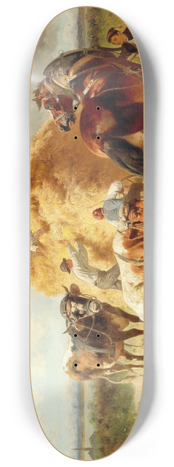Conrad Bhlmayer - Harvest Scene 8.25 inch art skate deck