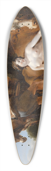Nicolaes Pietersz. Berchem - The Infancy of Zeus 39.3 inch art pintail longboard deck