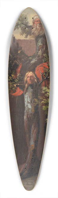 Nicolai Abildgaard - The Triumph of a Potuan, whose Reform Proposal has been Approved 39.3 inch art pintail longboard deck
