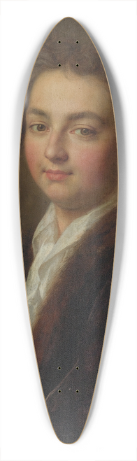 Nicolas de Largillire - Portrait of a man 39.3 inch art pintail longboard deck