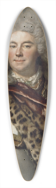 Nicolas de Largillire - The Field Marshall Erik Sparre 39.3 inch art pintail longboard deck