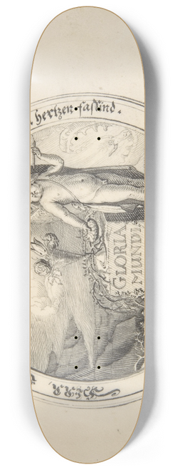 Conrad Meyer - Allegory of the Transience of Life 8.25 inch art skate deck