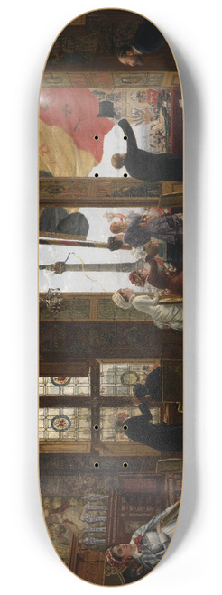 Constant Cap - Remembering the National Festivities of 1880 8.25 inch art skate deck