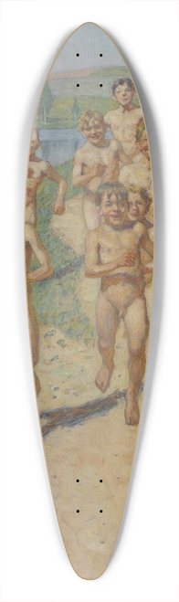 Nikolai Bogdanov-Belsky - The Future Sportsmen 39.3 inch art pintail longboard deck
