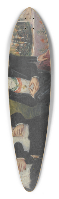 Nils Dardel - Lilla Julaftonsklubben 39.3 inch art pintail longboard deck
