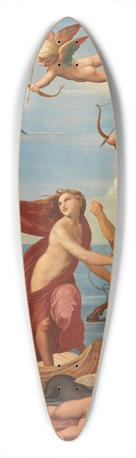 Nils Jakob Olsson Blommr - The Triumph Of Galatea 39.3 inch art pintail longboard deck