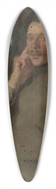 Olga Boznanska - Portrait of Franciszek Mczyski (18741947), architect 39.3 inch art pintail longboard deck