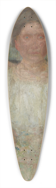 Olga Boznanska - Portrait of Three Sisters 39.3 inch art pintail longboard deck
