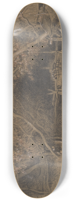 Constant Troyon - The Workshop of a Wooden Shoe Maker 8.25 inch art skate deck