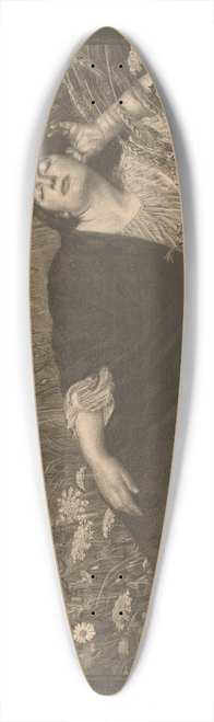 Osmar Schindler - Demeter 39.3 inch art pintail longboard deck