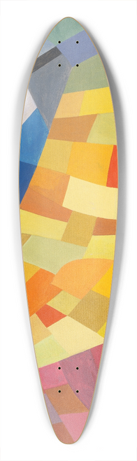 Otto Freundlich - Komposition 39.3 inch art pintail longboard deck