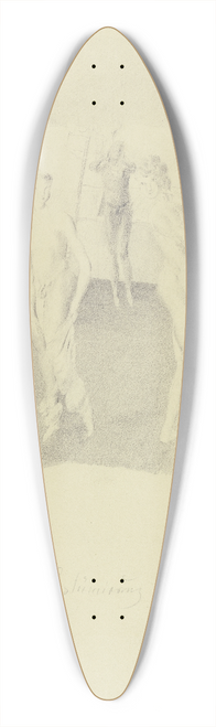 Otto Meyer-Amden - Costmierung (Waisenknaben im Internat) 39.3 inch art pintail longboard deck