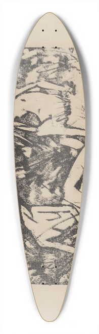 Otto Mueller - Sitzendes und seitlich aufgesttztes Mdchen am Wasser II 39.3 inch art pintail longboard deck