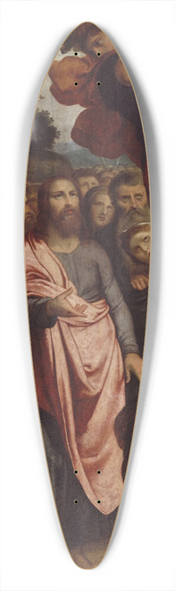 Otto van Veen - The Calling of Zacchaeus who is Sitting in a Fig Tree 39.3 inch art pintail longboard deck
